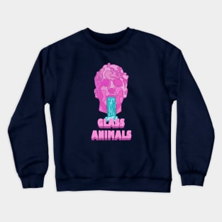 Glass Animals Soda Waterfalls (Head and Logo) Crewneck Sweatshirt